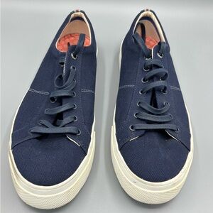Ted Baker (UK) Navy Blue Canvas Sneakers